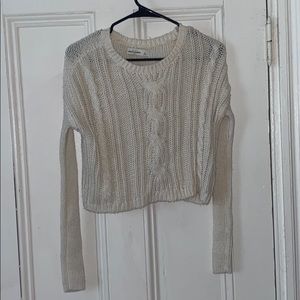 Abercrombie Kids White Sweater